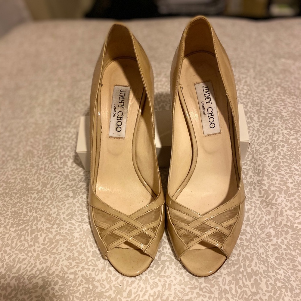 Jimmy Choo peep toe